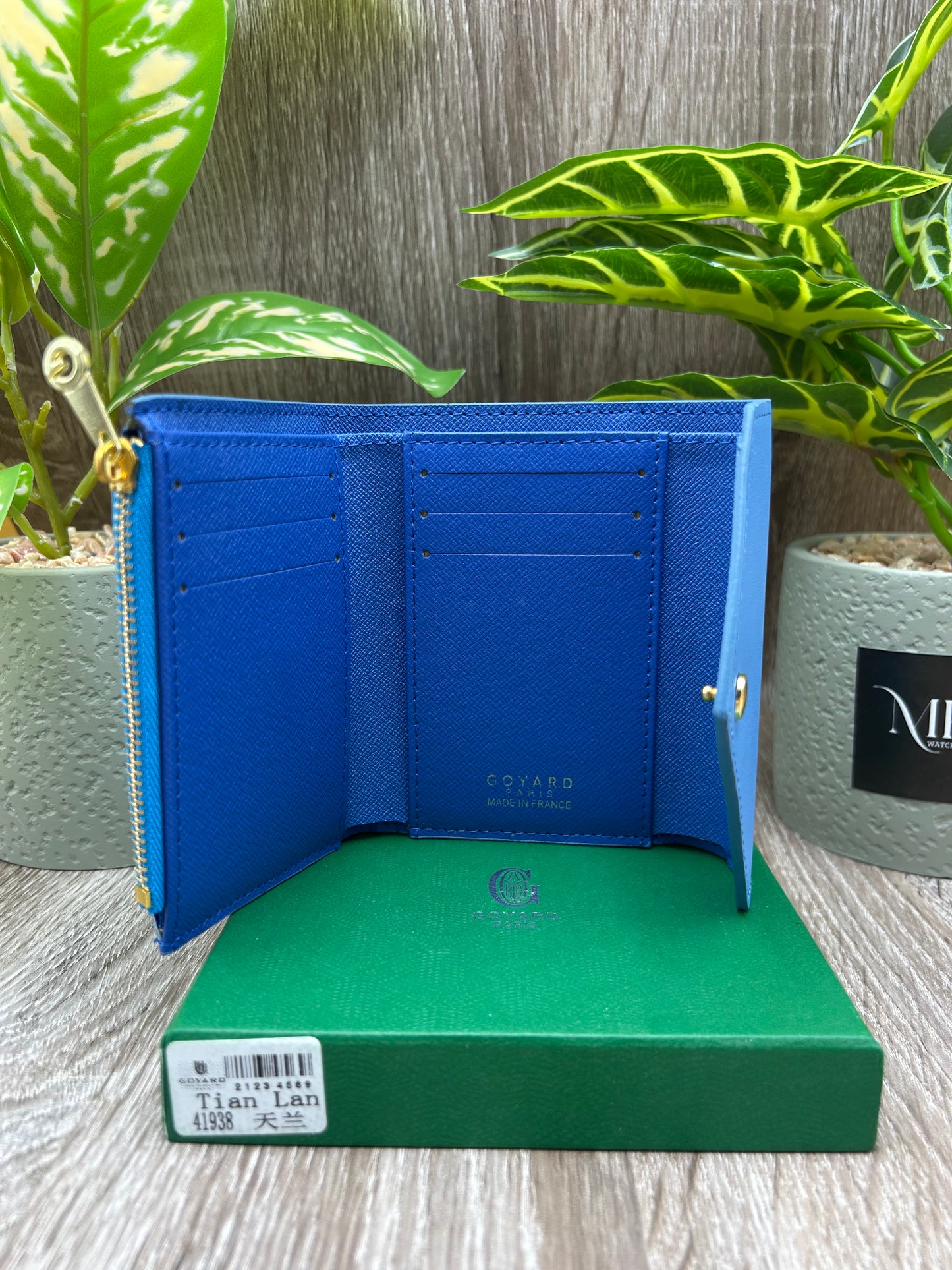 GOYARD FEMME BLEU CLAIR